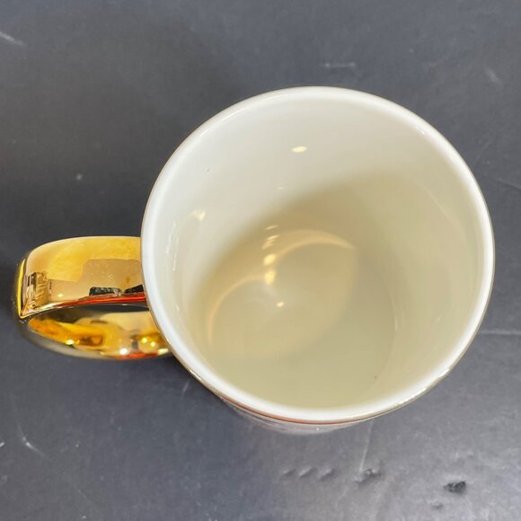 Dog-Themed Mug With Gold Handle & Illustrated Canine Designs By Rifle Paper Co. - Picture 5 of 7